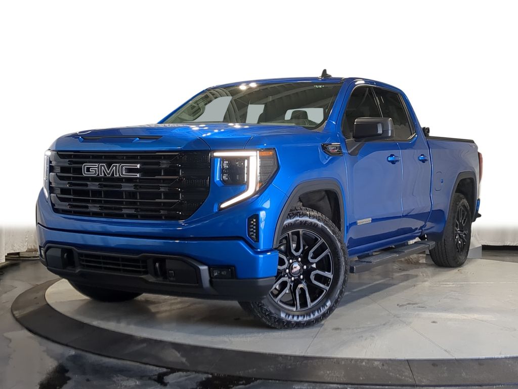 Dynamic Blue Metallic 2023 GMC Sierra 1500 Pickup Truck Four-Wheel Drive Automatic