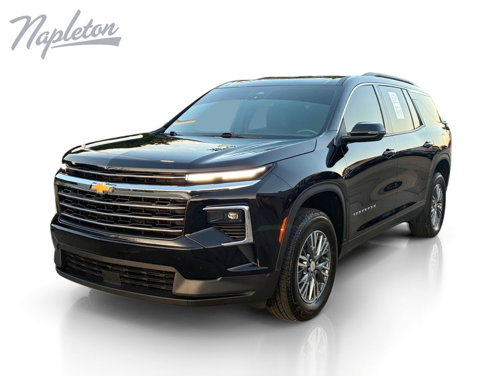 Mosaic Black Metallic 2025 Chevrolet Traverse SUV / Crossover Front-Wheel Drive 8-Speed Automatic