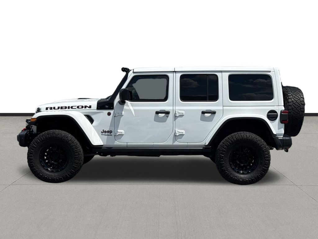 2021 Jeep Wrangler Unlimited Rubicon White at River Oaks CDJR