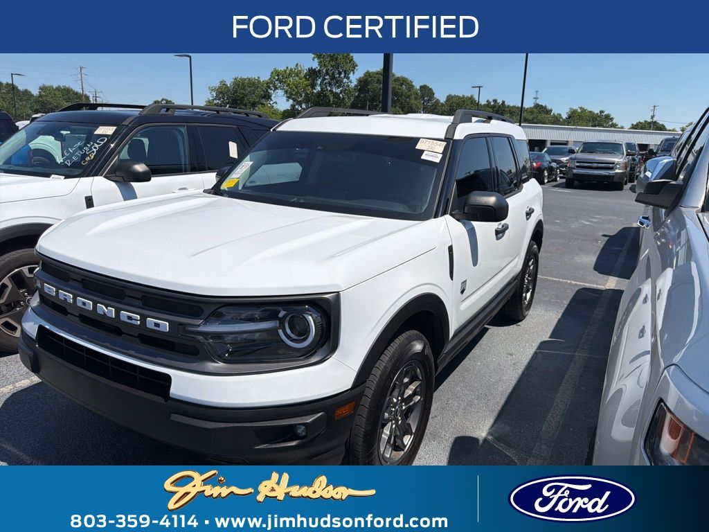 2023 Ford Bronco Sport Big Bend Oxford White - Jim Hudson Acura - Image 1