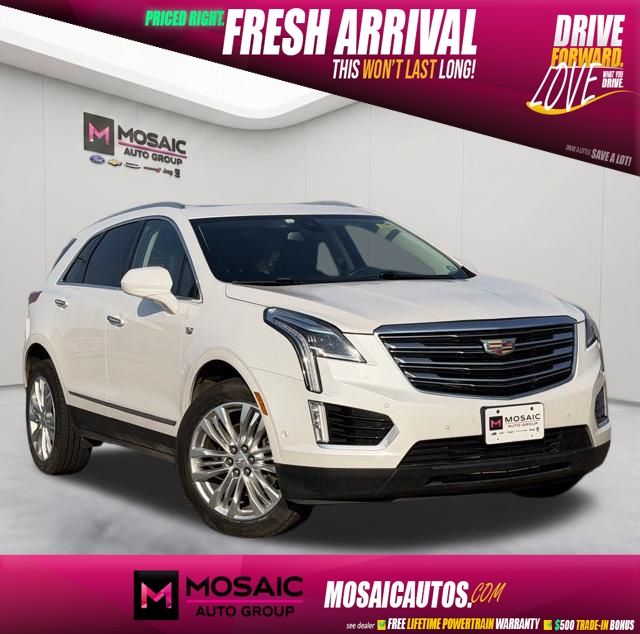 Crystal White Tricoat 2018 Cadillac XT5 SUV / Crossover Four-Wheel Drive 8-Speed Automatic