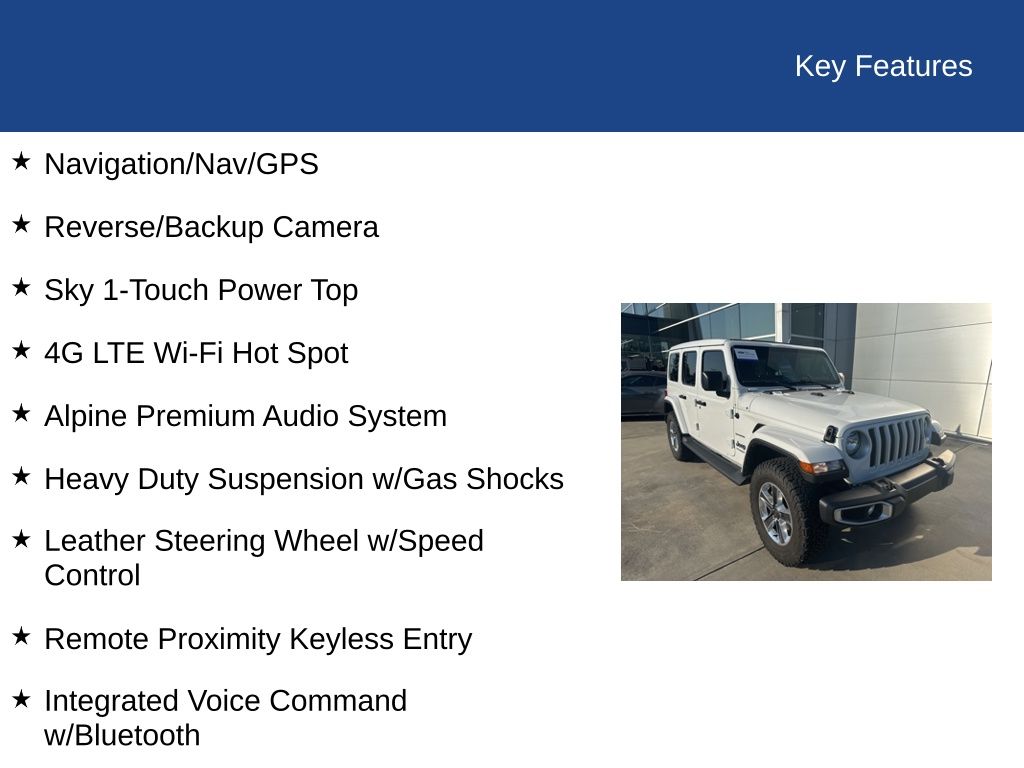 2021 Jeep Wrangler Unlimited Sahara 4x4