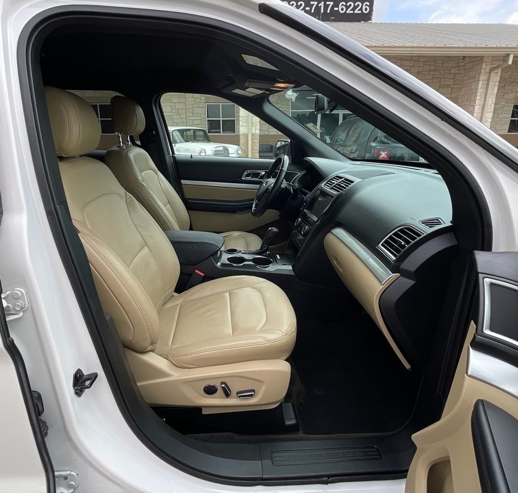 2017 Ford Explorer XLT White at Bayway Chrysler Dodge Jeep Ram