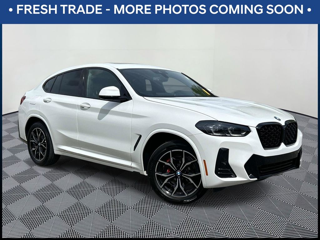 Alpine White 2024 BMW X4 xDrive30i AWD SUV / Crossover All-Wheel Drive 8-Speed Automatic