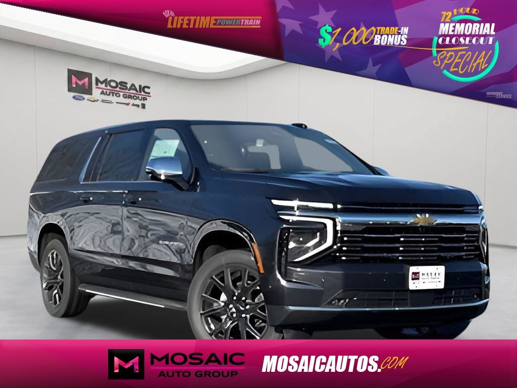Dark Ash Metallic 2026 Chevrolet Suburban Premier 4WD SUV / Crossover Four-Wheel Drive