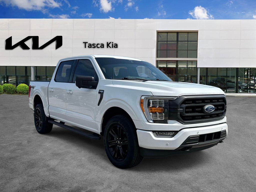 Oxford White 2021 Ford F-150 Pickup Truck Four-Wheel Drive Automatic