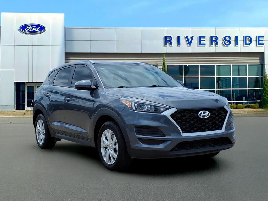 Gray (Magnetic Force) 2021 Hyundai Tucson Value FWD SUV / Crossover Front-Wheel Drive 6-Speed Automatic