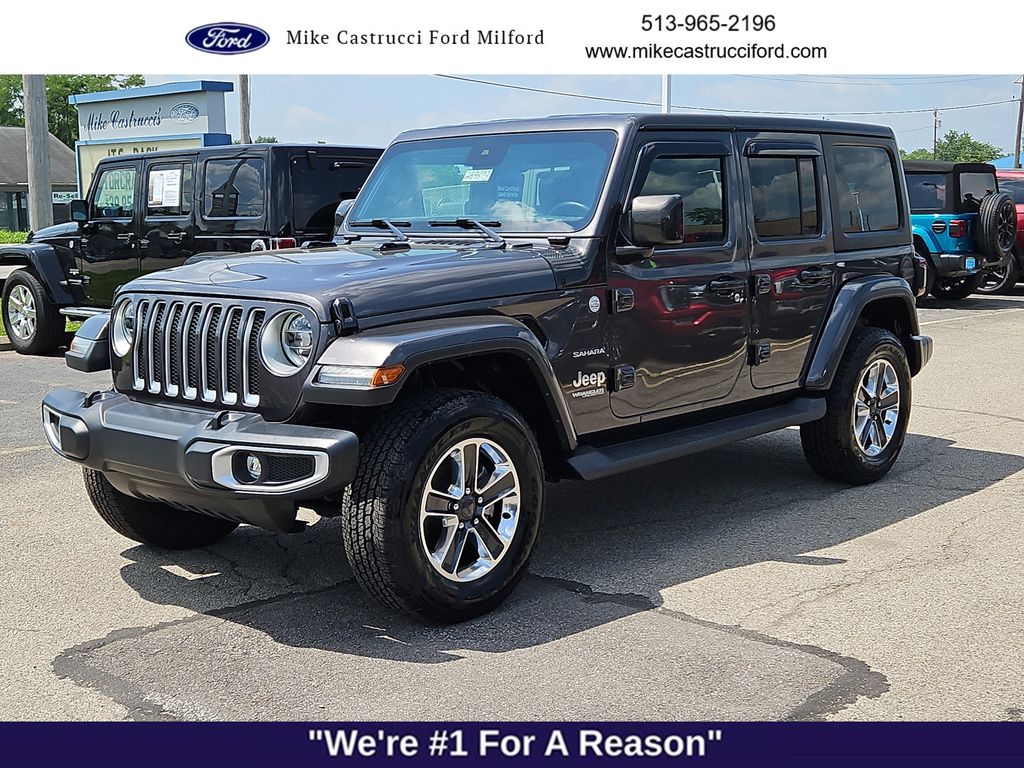 Gray (Granite Crystal Metallic Clearcoat) 2021 Jeep Wrangler SUV / Crossover Four-Wheel Drive 8-Speed Automatic