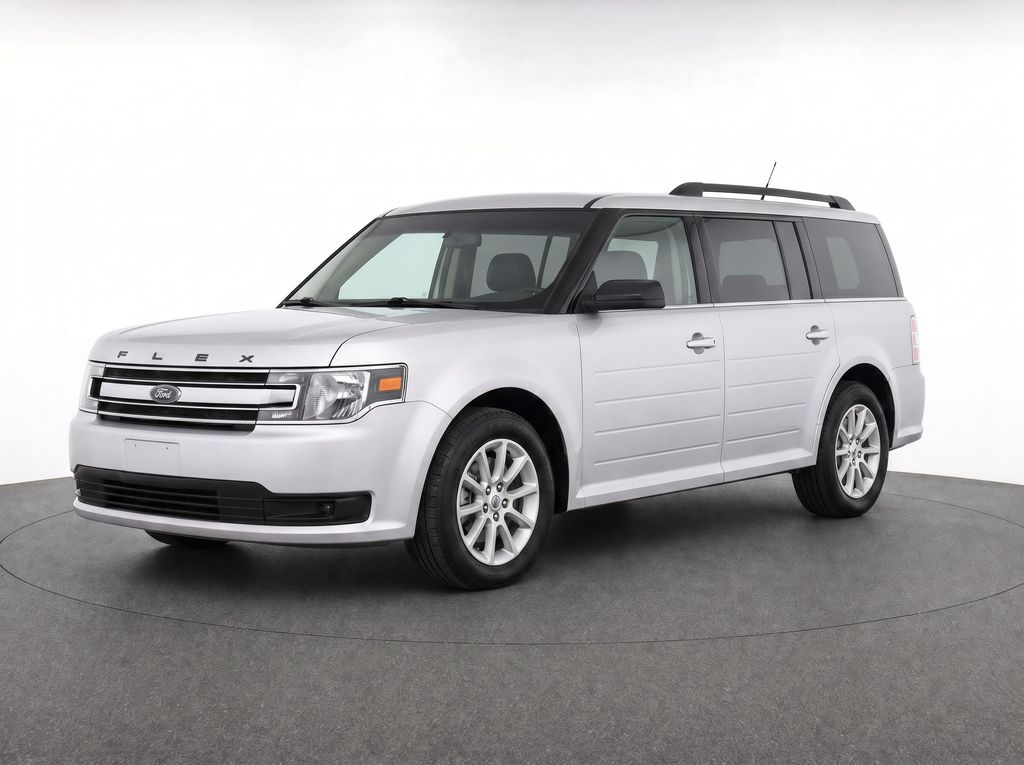 Ingot Silver Metallic 2014 Ford Flex SUV / Crossover Front-Wheel Drive 6-Speed Automatic