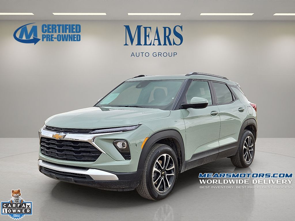 Cacti Green 2025 Chevrolet Trailblazer LT FWD SUV / Crossover Front-Wheel Drive Continuously Variable Transmission