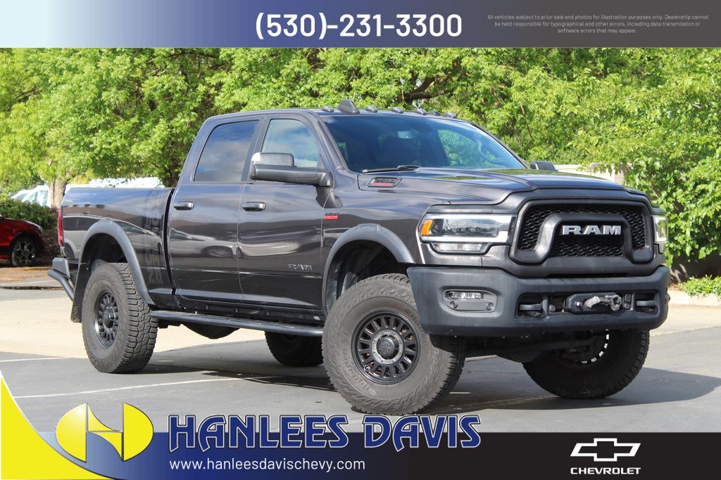 Gray (Granite Crystal Metallic Clearcoat) 2019 RAM 2500 Power Wagon Crew Cab 4WD Pickup Truck Four-Wheel Drive 8-Speed Automatic