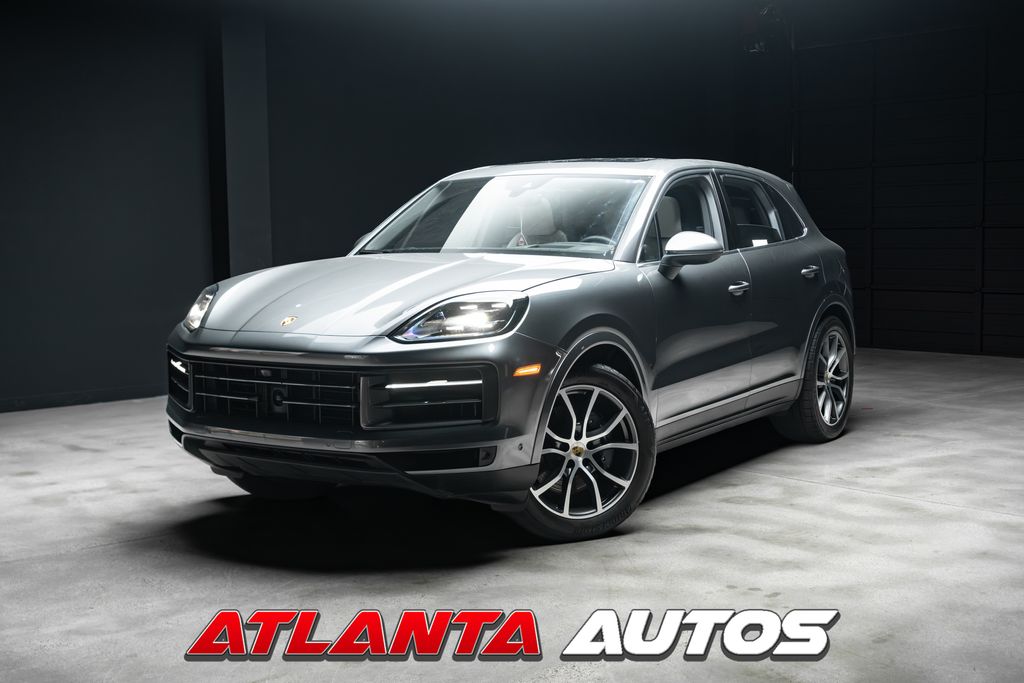 Gray 2024 Porsche Cayenne SUV / Crossover All-Wheel Drive 8-Speed Automatic