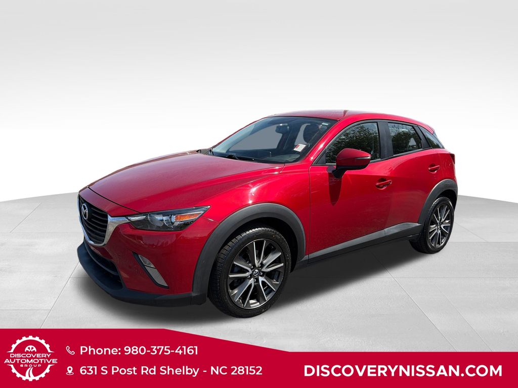 Soul Red Metallic 2017 Mazda CX-3 Touring AWD SUV / Crossover All-Wheel Drive 6-Speed Automatic