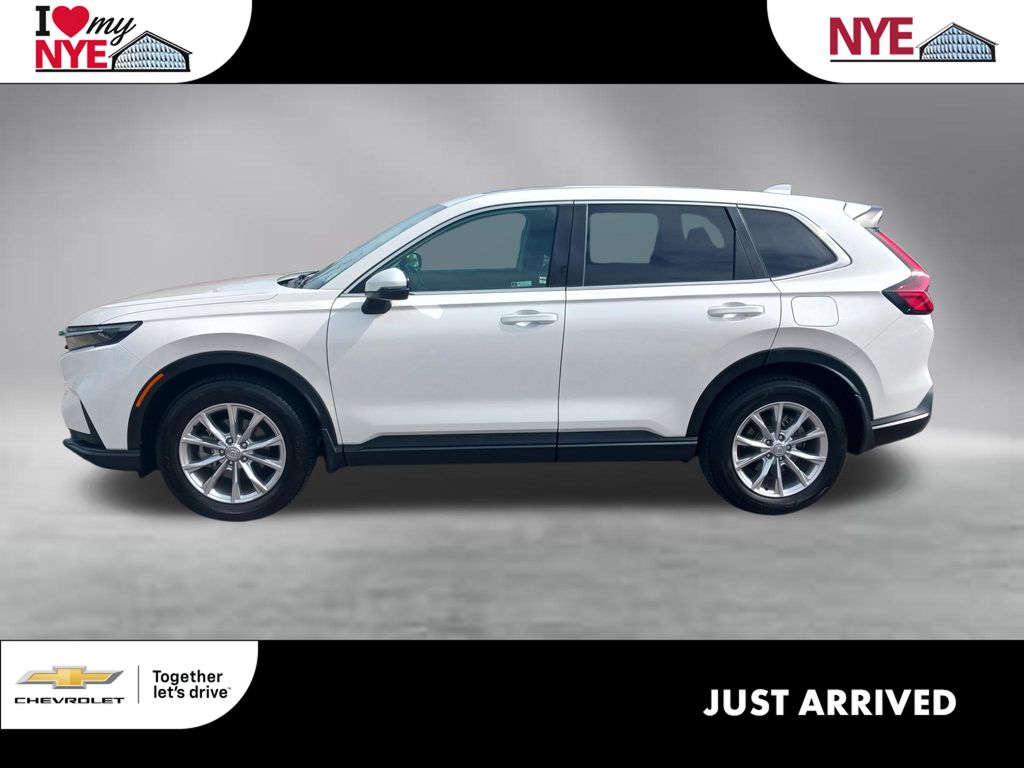 Platinum White 2024 Honda CR-V EX AWD SUV / Crossover All-Wheel Drive Continuously Variable Transmission