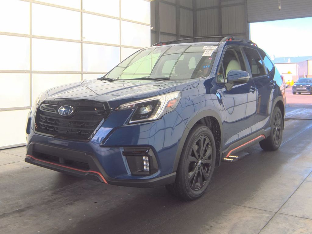 Sapphire Blue Pearl 2023 Subaru Forester SUV / Crossover All-Wheel Drive Continuously Variable Transmission