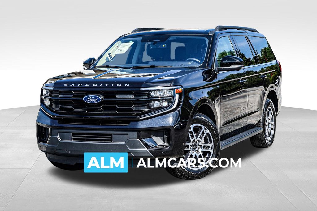 Black Metallic 2025 Ford Expedition SUV / Crossover Four-Wheel Drive Automatic