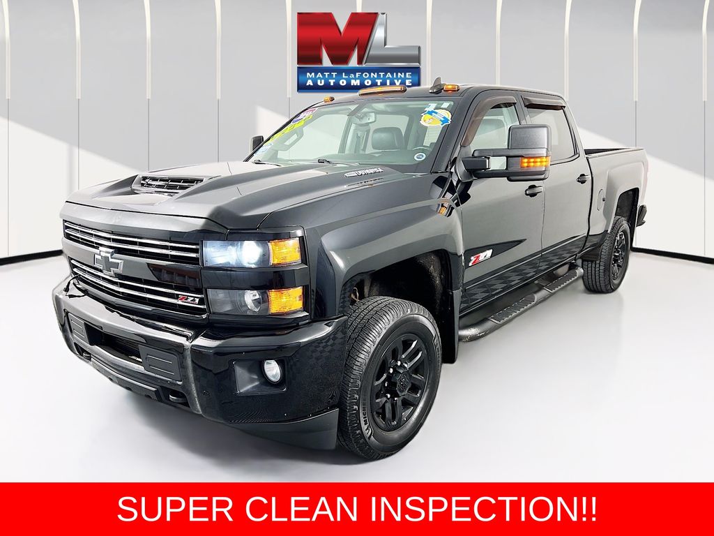 Black 2019 Chevrolet Silverado 2500HD Pickup Truck Four-Wheel Drive 6-Speed Automatic