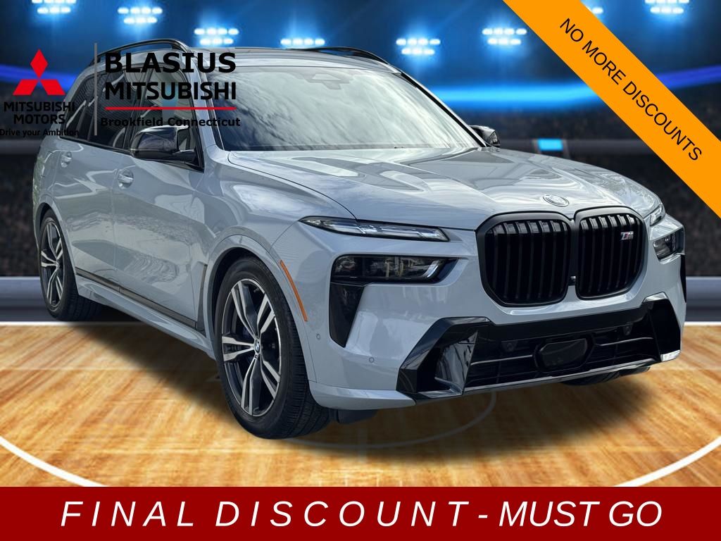 Gray (Brooklyn Grey Metallic) 2025 BMW X7 M60i AWD SUV / Crossover All-Wheel Drive 8-Speed Automatic