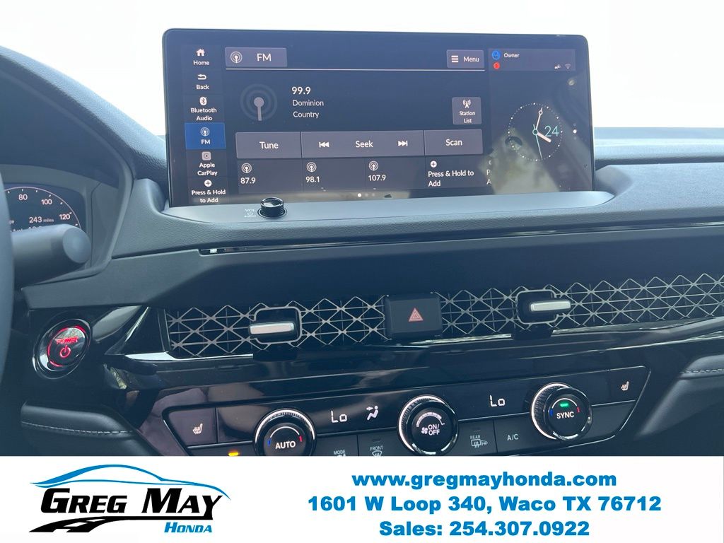 2026 Honda Accord Hybrid EX-L Gray at Greg May Honda