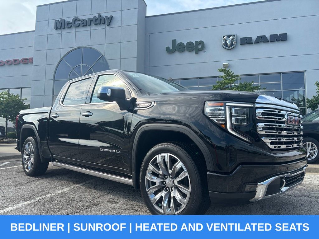 Onyx Black 2023 GMC Sierra 1500 Pickup Truck Four-Wheel Drive Automatic