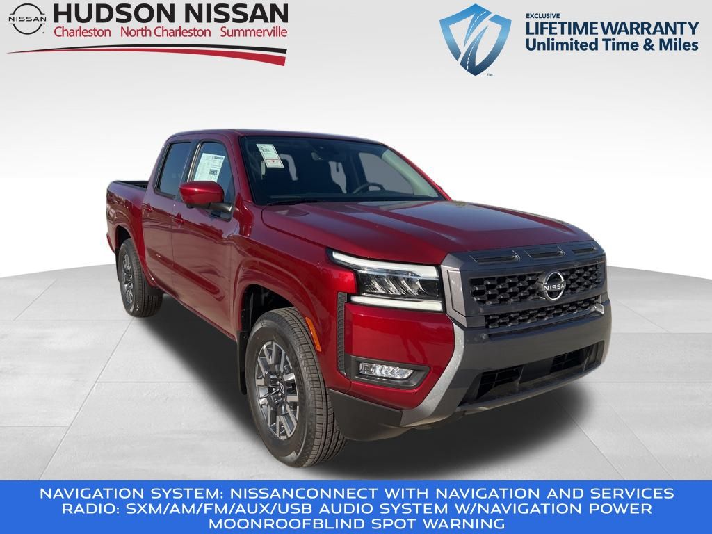 2025 Cardinal Red Metallic Tricoat Nissan Frontier SL Truck