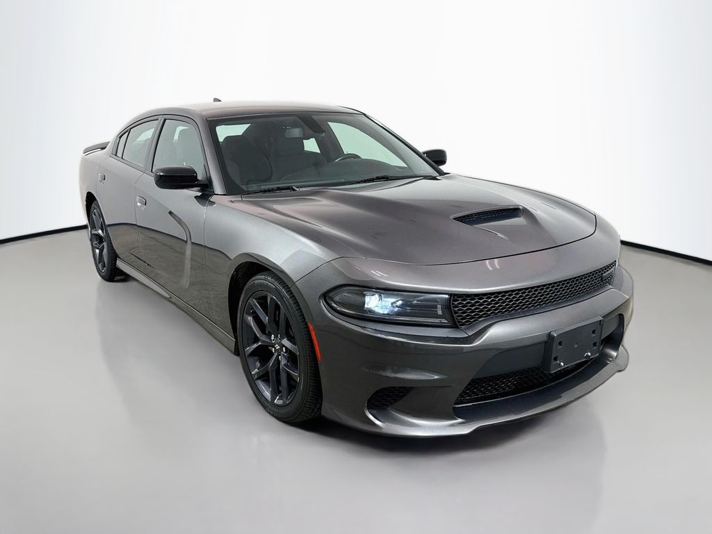 Gray (Granite Crystal Metallic Clearcoat) 2023 Dodge Charger Sedan Rear-Wheel Drive 8-Speed Automatic