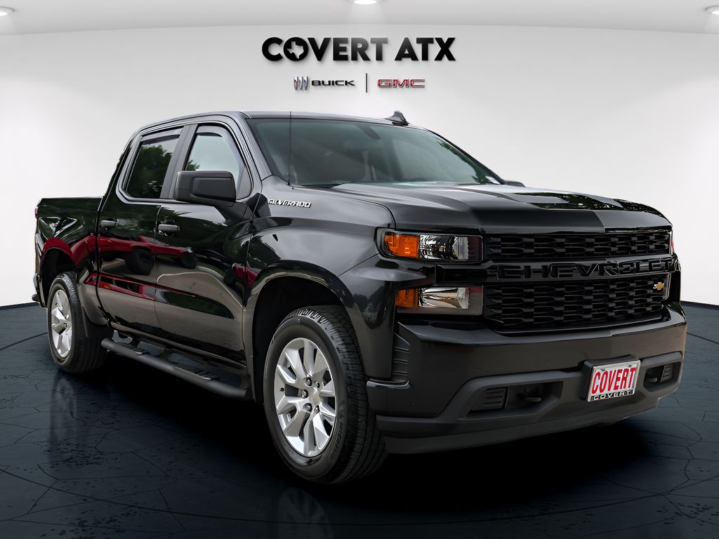 Used Car 2021 Chevrolet Silverado 1500  Custom For Sale Under $35,000 In Austin, Texas
