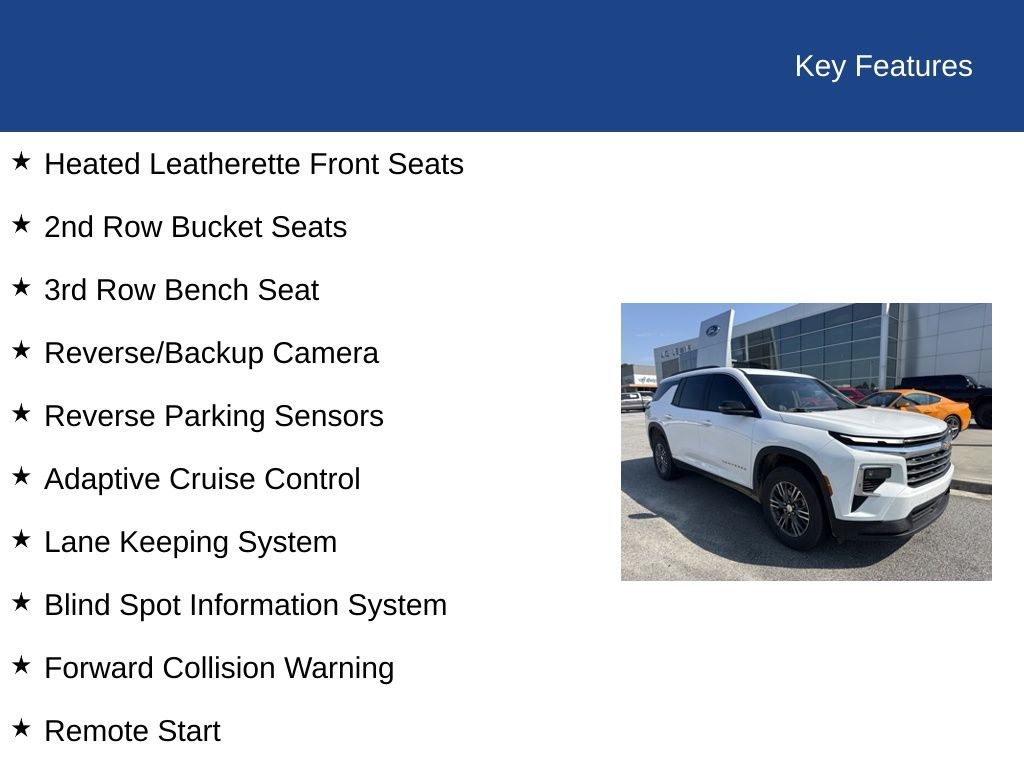 2026 Chevrolet Traverse FWD LT