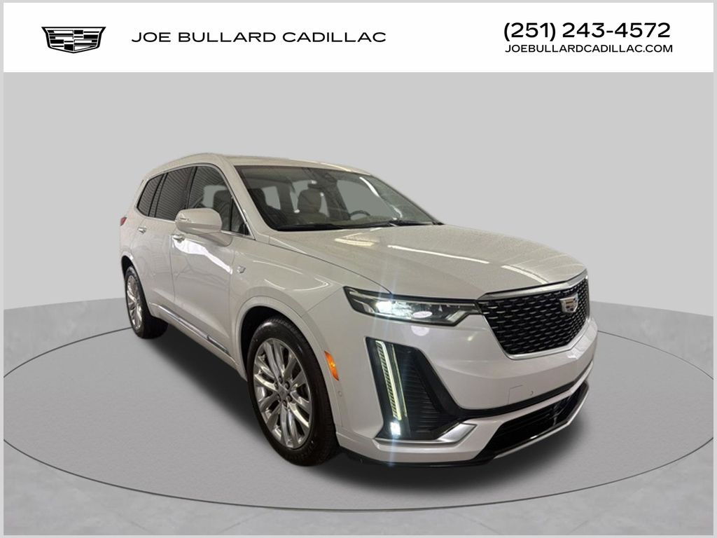 Crystal White Tricoat 2020 Cadillac XT6 SUV / Crossover Front-Wheel Drive 9-Speed Automatic