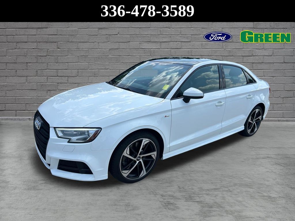 Ibis White 2020 Audi A3 Sedan All-Wheel Drive 7-Speed Automatic