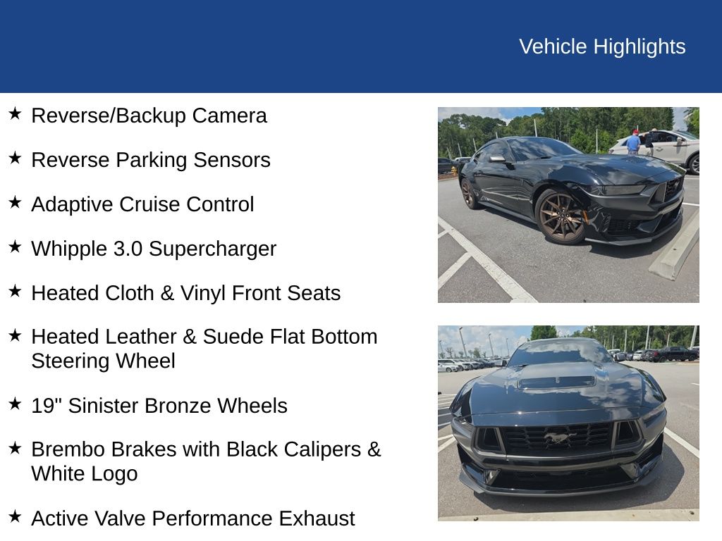 2026 Ford Mustang Dark Horse Fastback
