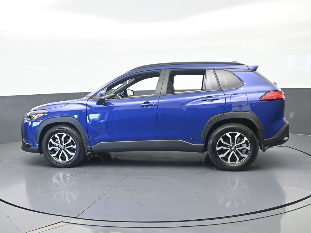 Used 2024 Blue Toyota Hybrid SE image 3
