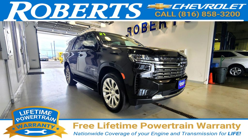 Black 2021 Chevrolet Tahoe SUV / Crossover Four-Wheel Drive