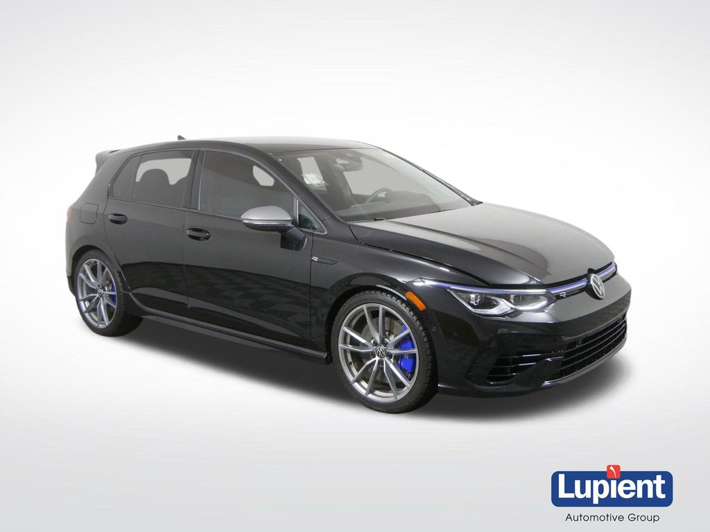 Deep Black Pearl 2024 Volkswagen Golf R Hatchback All-Wheel Drive 7-Speed Dual Clutch