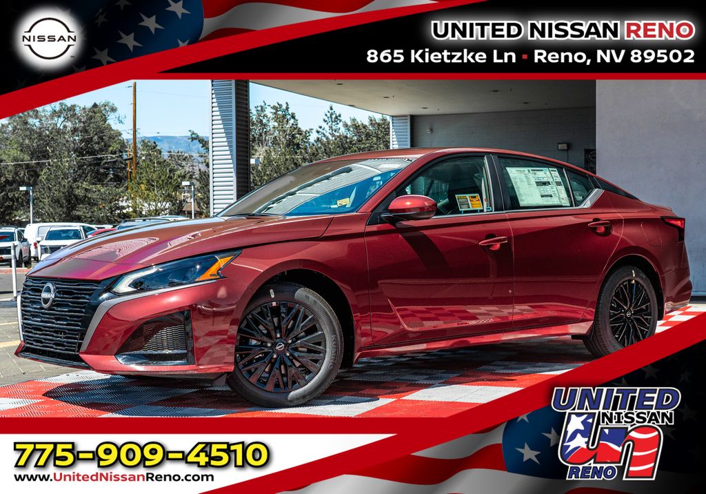 Red (Scarlet Ember Tintcoat) 2026 Nissan Altima Sedan All-Wheel Drive Continuously Variable Transmission