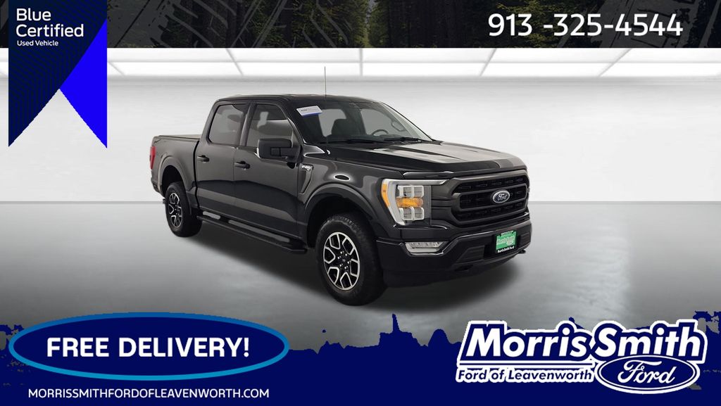 Agate Black Metallic 2023 Ford F-150 Pickup Truck Four-Wheel Drive Automatic