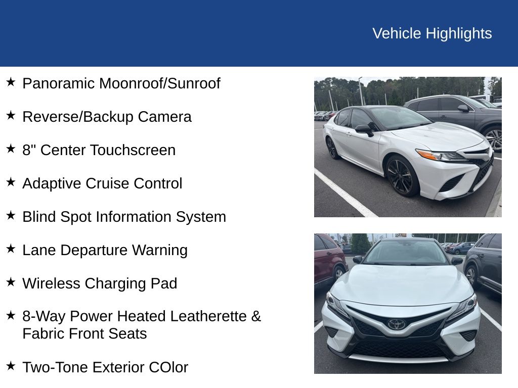 2020 Toyota Camry XSE V6