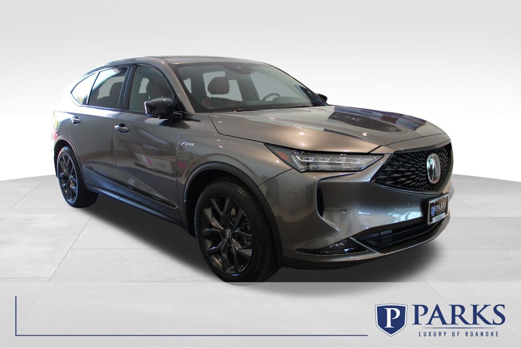 Liquid Carbon Metallic 2022 Acura MDX SH-AWD with A-SPEC Package SUV / Crossover All-Wheel Drive Automatic