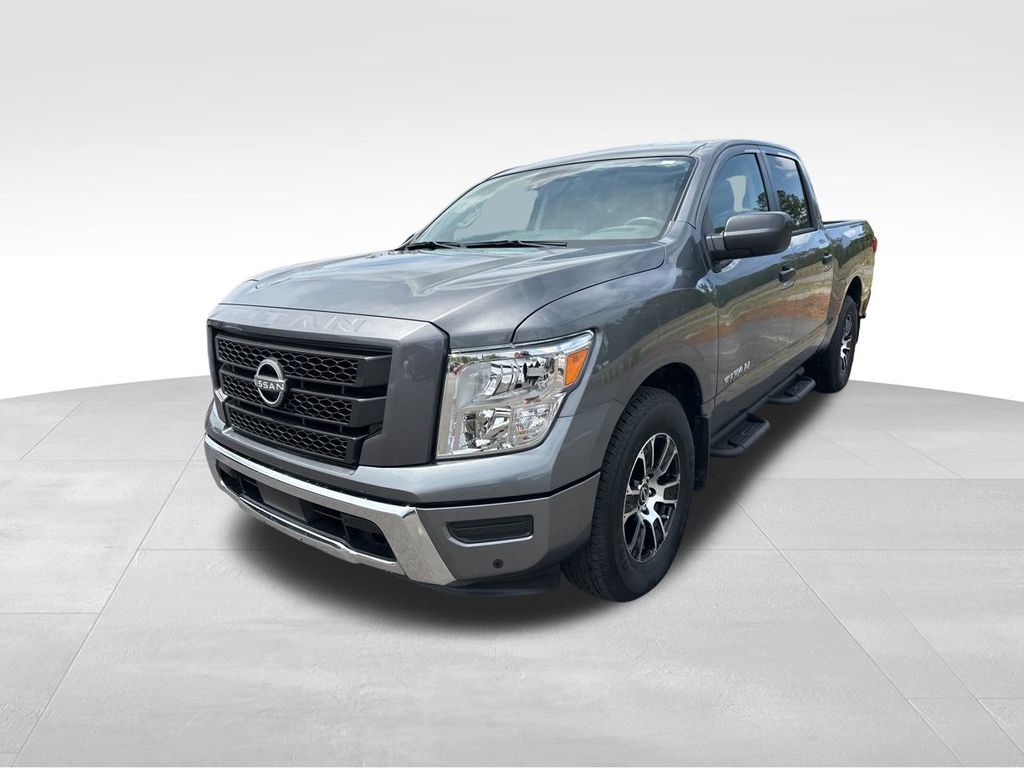 2023 Gun Metallic Nissan Titan SV RWD Truck
