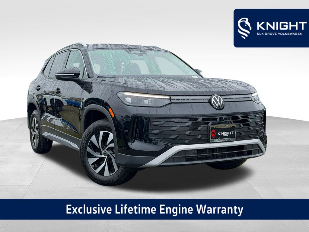 Deep Black Pearl 2026 Volkswagen Tiguan SUV / Crossover All-Wheel Drive 8-Speed Automatic