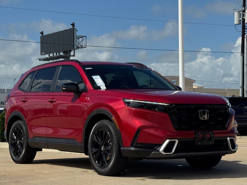 2026 Honda CR-V Hybrid Sport Touring Red at Community Honda
