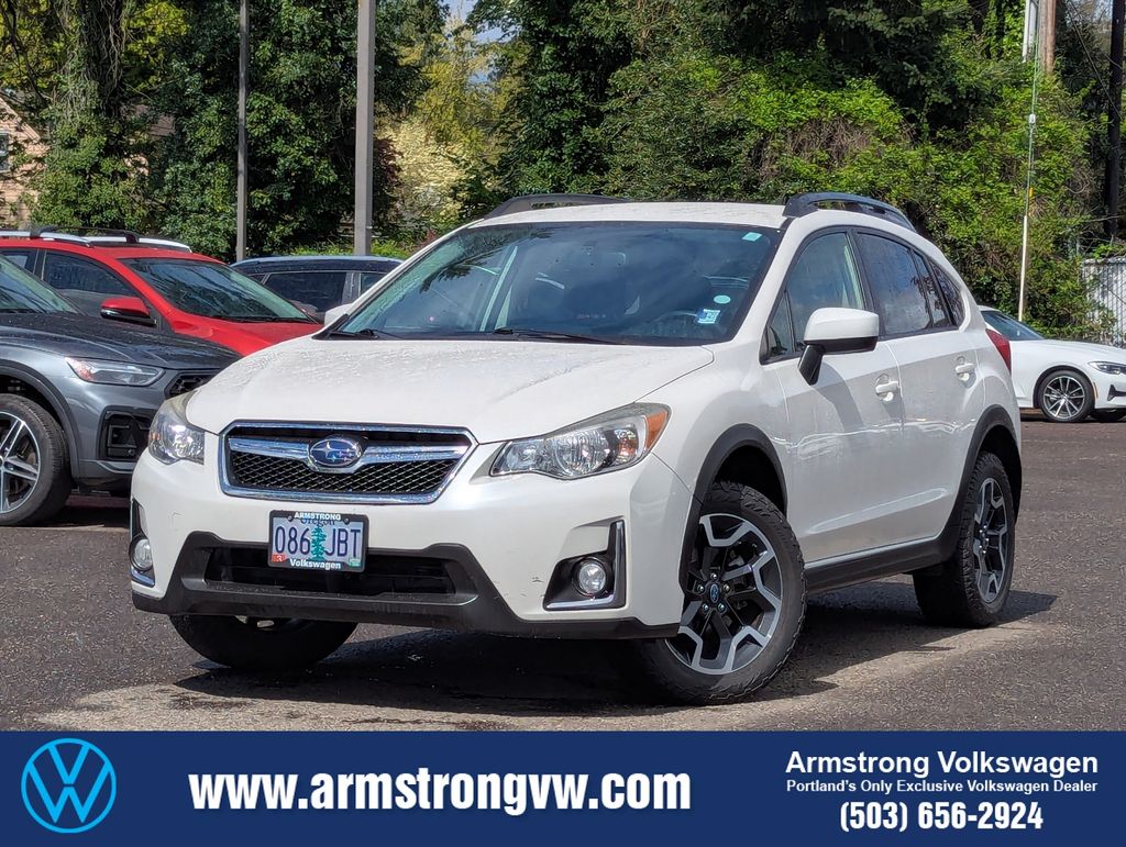 Crystal White Pearl 2016 Subaru Crosstrek Premium AWD SUV / Crossover All-Wheel Drive Continuously Variable Transmission