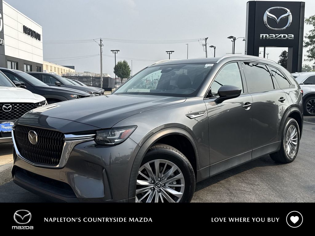 Machine Gray Metallic 2024 Mazda CX-90 SUV / Crossover All-Wheel Drive 8-Speed Automatic