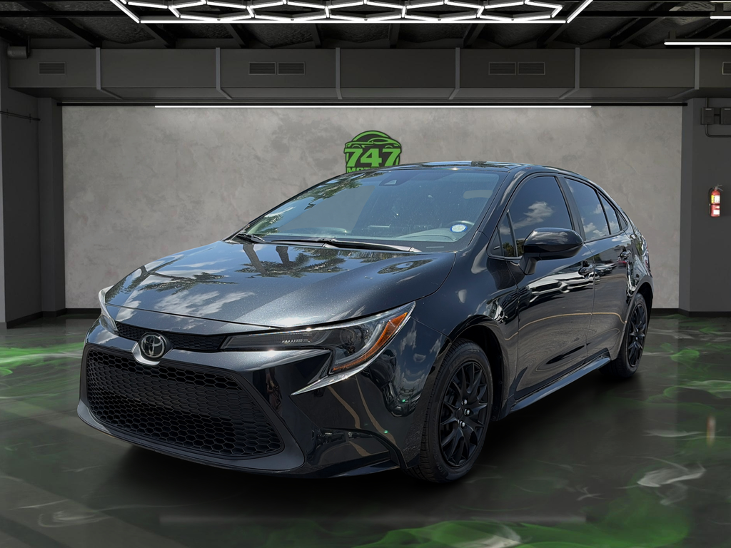 Black Sand Pearl 2021 Toyota Corolla Sedan Front-Wheel Drive Continuously Variable Transmission