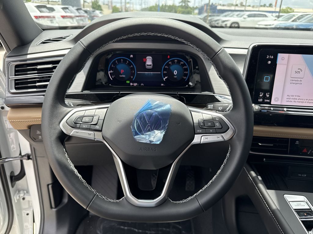 2026 Volkswagen Atlas Cross Sport 2.0T SE White at DeMontrond Auto Country