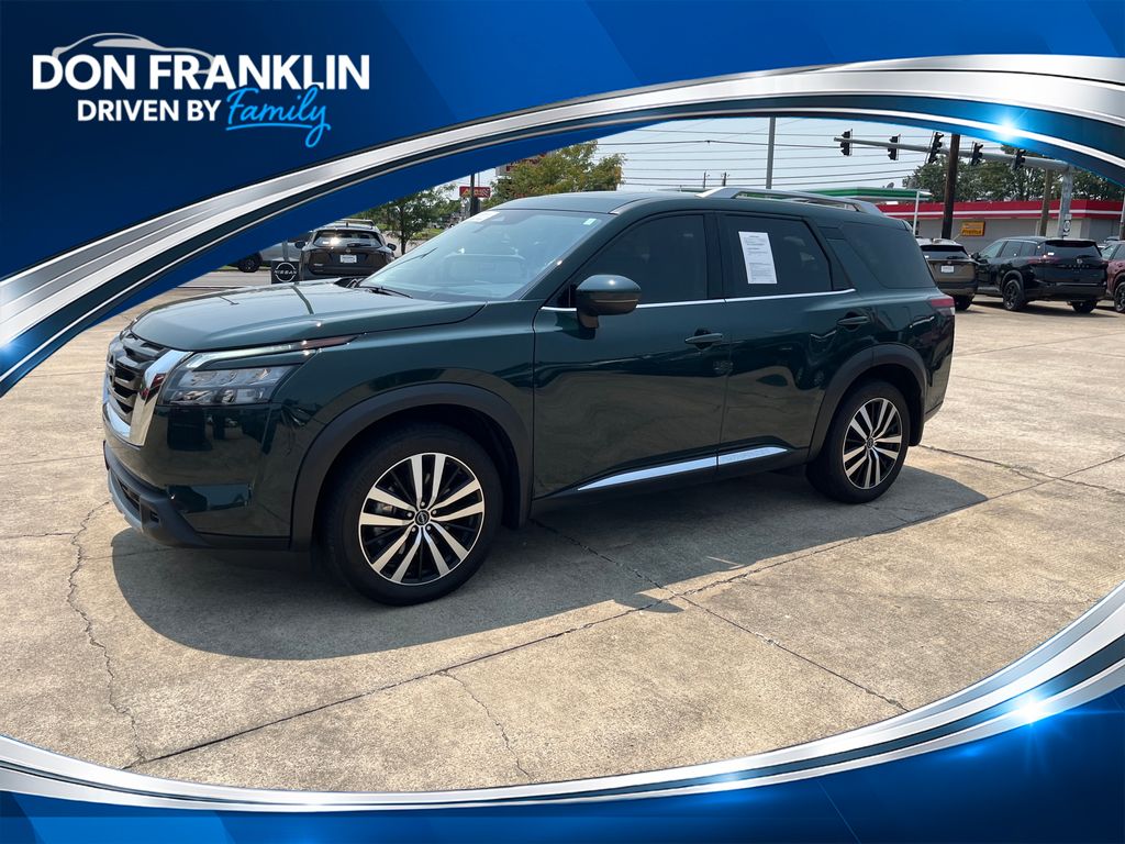 Black (Obsidian Green Pearl) 2025 Nissan Pathfinder SUV / Crossover Front-Wheel Drive 9-Speed Automatic