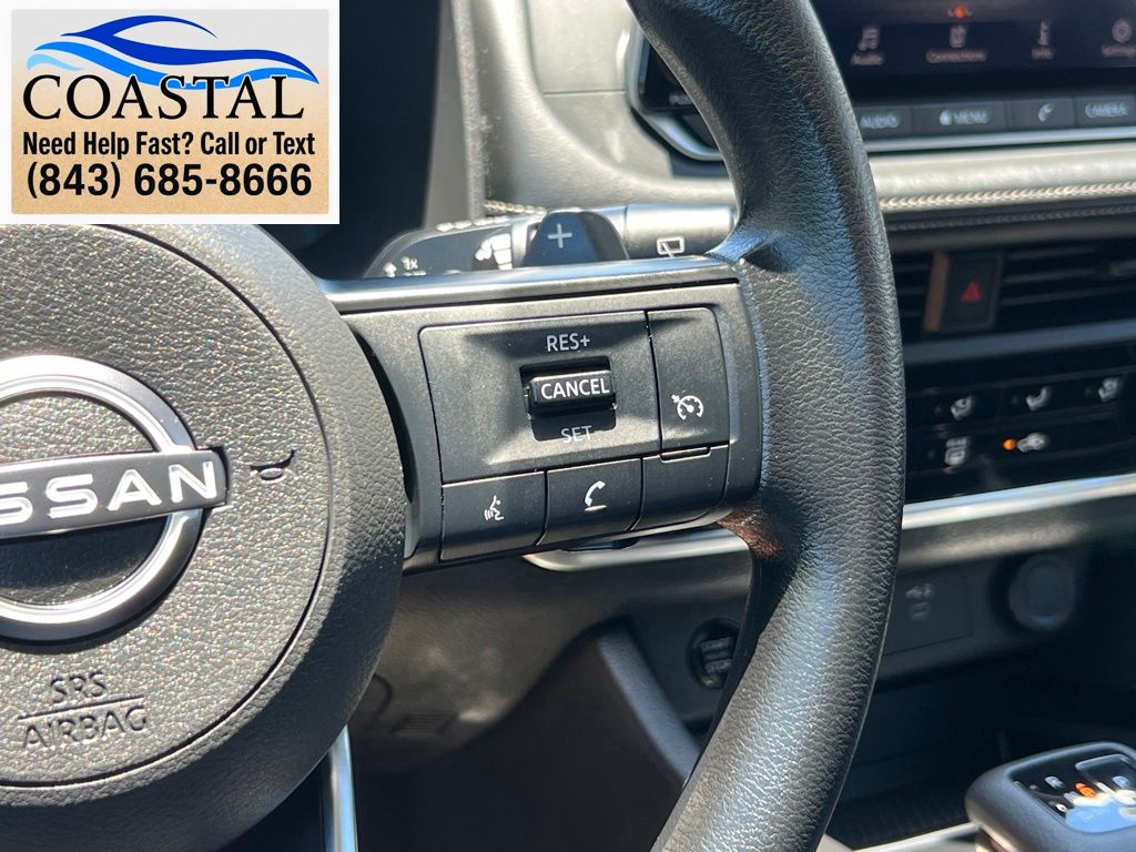 2024 Nissan Rogue S Black at Coastal Chevrolet Cadillac