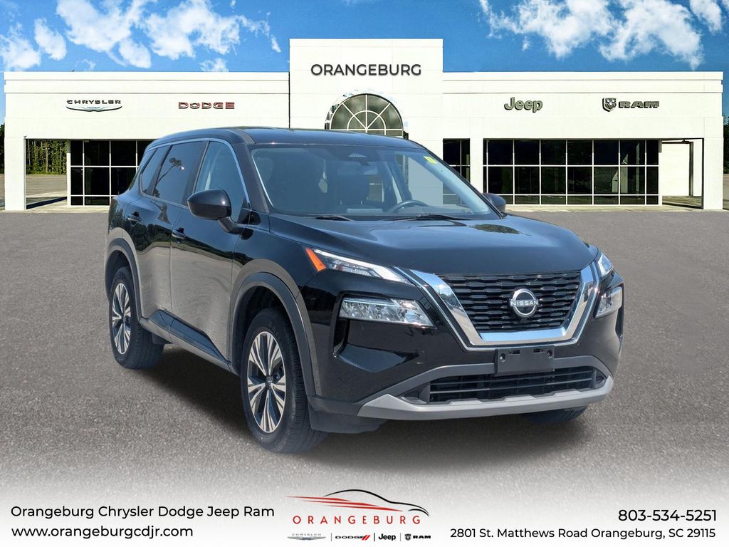 Super Black 2023 Nissan Rogue SUV / Crossover All-Wheel Drive Continuously Variable Transmission