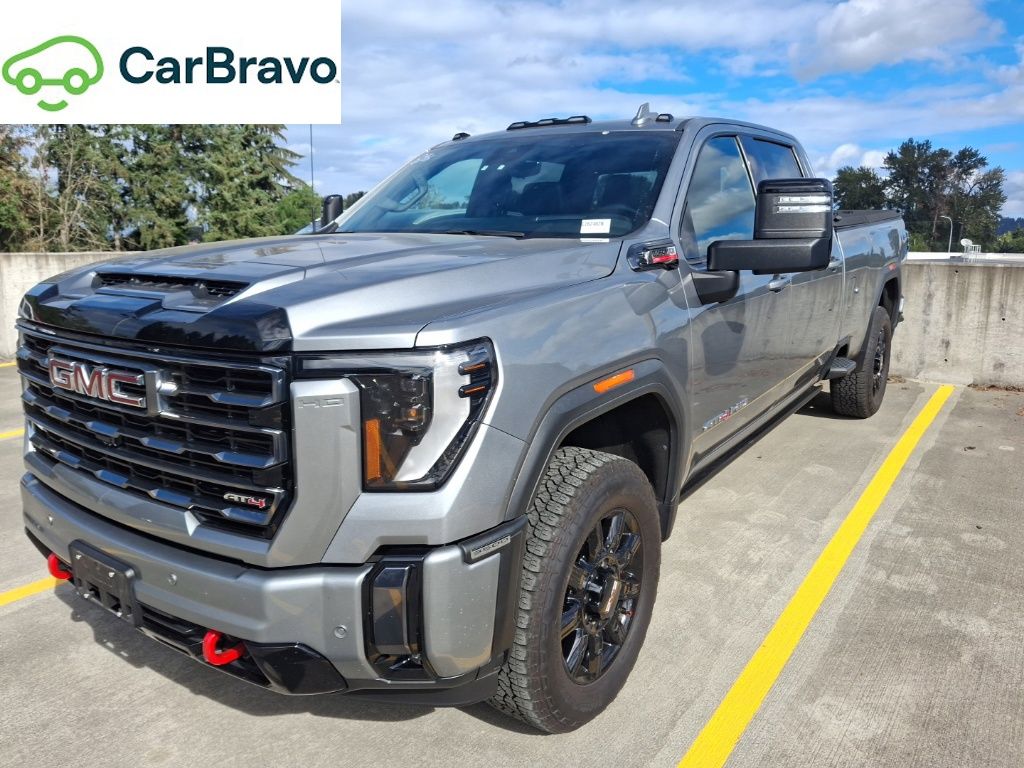 Sterling Metallic 2024 GMC Sierra 3500HD Pickup Truck Four-Wheel Drive Automatic