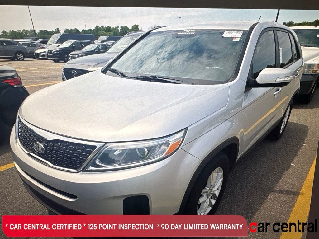 Bright Silver 2015 Kia Sorento SUV / Crossover All-Wheel Drive 6-Speed Automatic